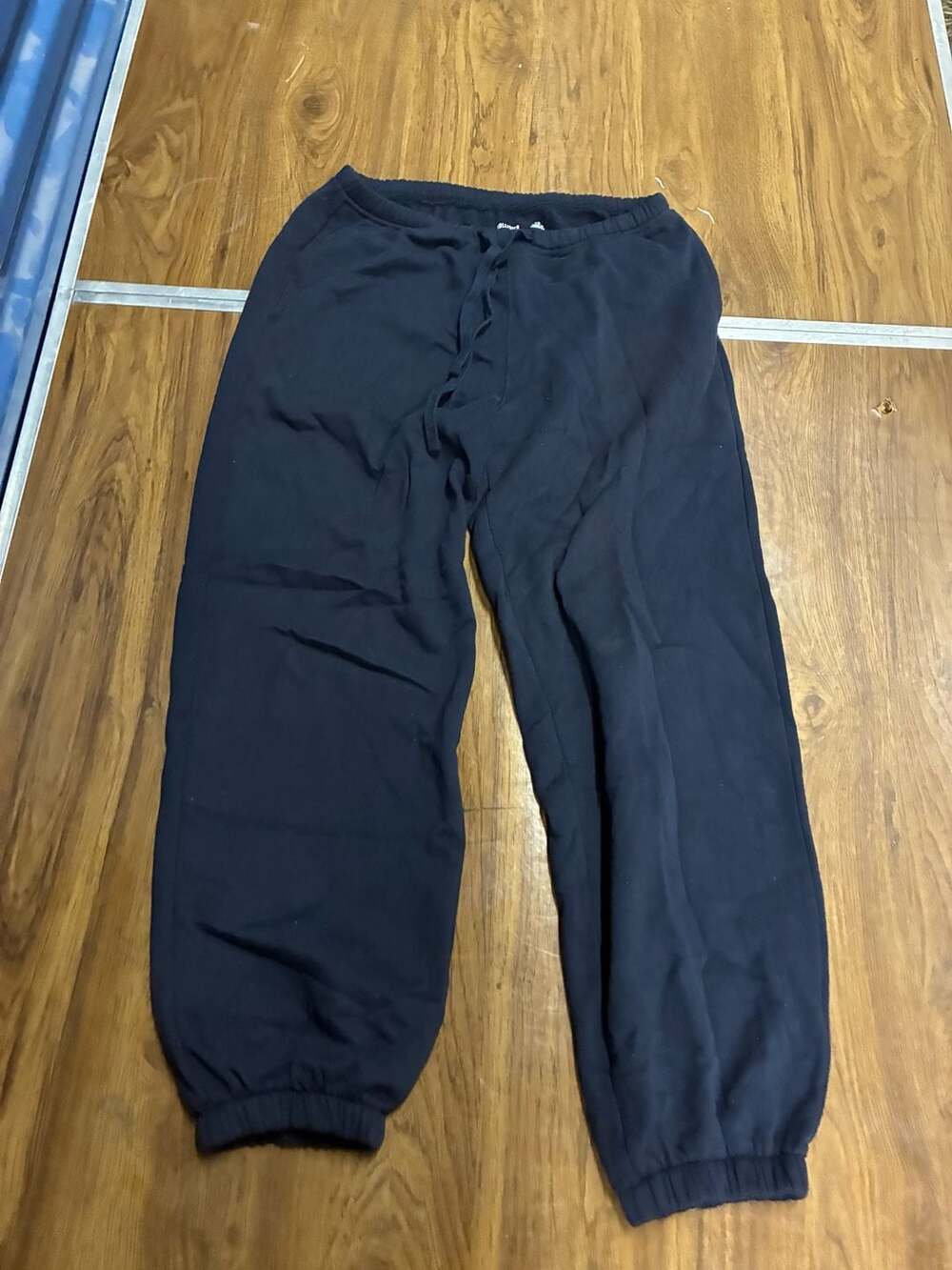 Hollister Navy Blue Sweatpants Drawstring Joggers Size XS